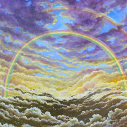 Your hope is a rainbow after the storm... 11"x14"